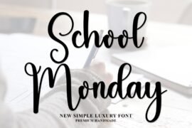 School Monday Font