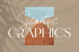 Scientific Graphics Font Family