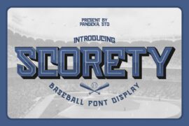 Scorety DEMO Font