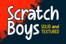 Scratch Boys Font Family