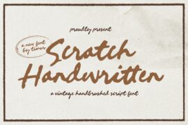Scratch Handwritten Font