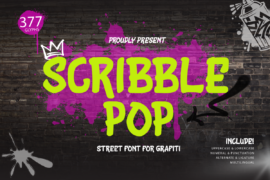 Scribble Pop Trial Font
