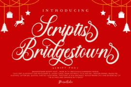 Scriptis Bridgestown Font