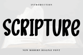 Scripture Font