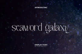 Seaword Galaxy Demo Font