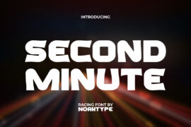 SecondMinuteDemo Font