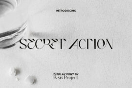 Secret Action Demo Font