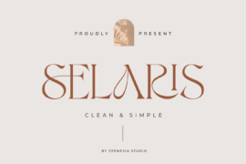 Selaris – Personal Use Only Font
