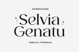 Selvia Genatu Font Family