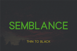 Semblance Font