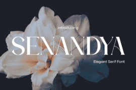 Senandya Font