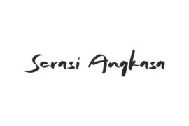 Serasi Angkasa Demo Font
