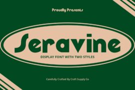 Seravine Demo Font