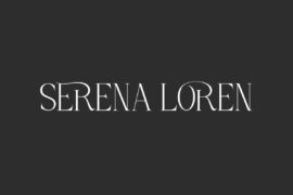 Serena Loren Demo Font