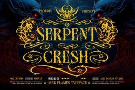 Serpent Cresh Font