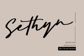 Sethyn Font