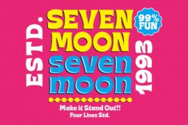 Seven Moon Font