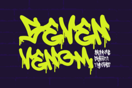 Seven Venom Font Family