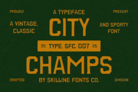 SFC City Champs Font
