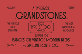 SFC Grandstones Font