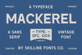 SFC Mackerel Font