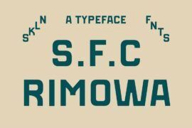 SFC Rimowa Font