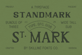 SFC Standmark Tall Font