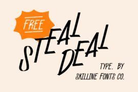 SFC Steal Deal Font