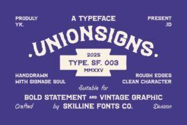 SFC Unionsigns Font
