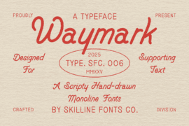 SFC Waymark Font