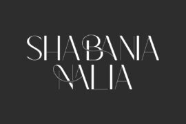 Shabania Nalia Demo Font