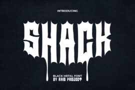 Shack Demo Font