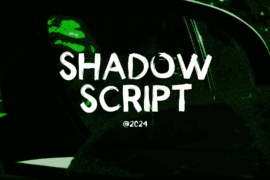 Shadow Script Font