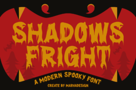Shadows Fright Font