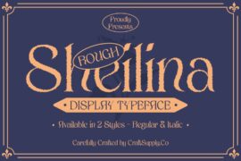Sheilina Rough Demo Font