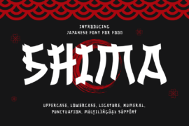 SHIMA Font