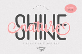 Shine Nature Font Family