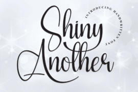Shiny Another Font
