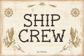 SHIPCREW Font
