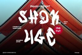 Shokuge Font
