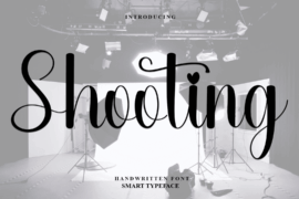 Shooting Font