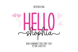 Shophia Font