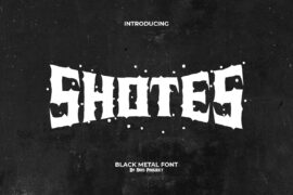 Shotes Demo Font
