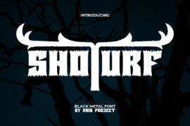 Shoturf Demo Font