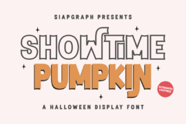Showtime Pumpkin Font