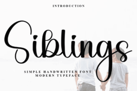 Siblings Forever Font