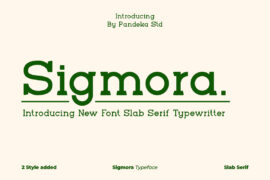 Sigmora DEMO Font