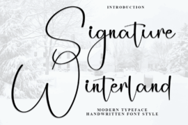 Signature Teacher Font