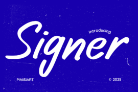 Signer Font