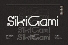 Sikigami Font Family